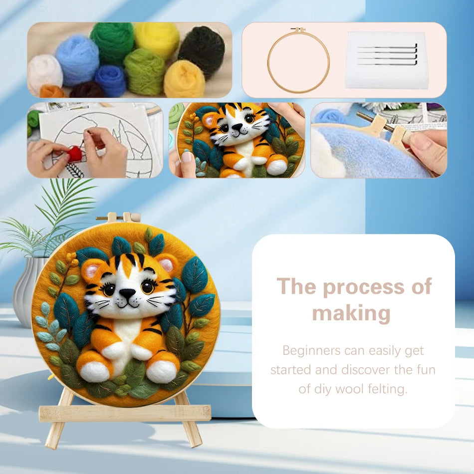 CHENISTORY Wool Felting Kit