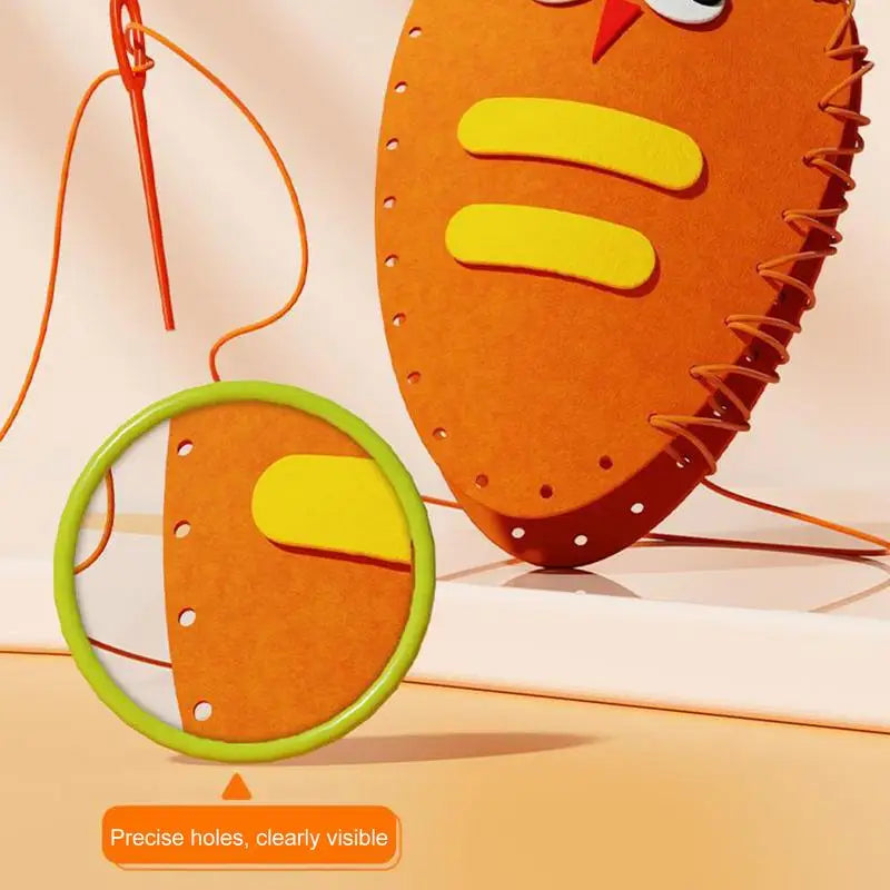 Kids DIY Felt Animal Sewing Craft Kit