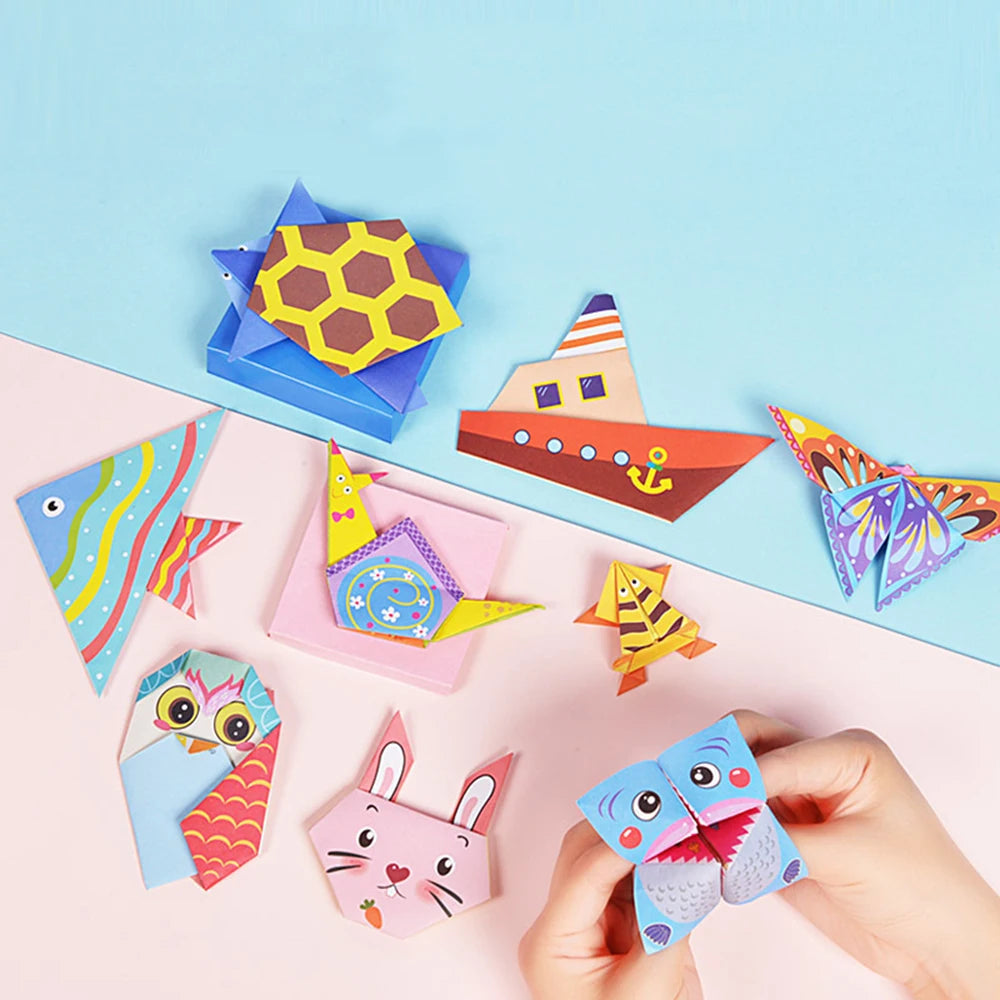 Kids Montessori Animal Origami Craft Set
