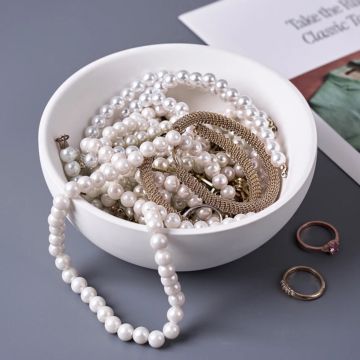 Round Concrete Bowl Silicone Mold