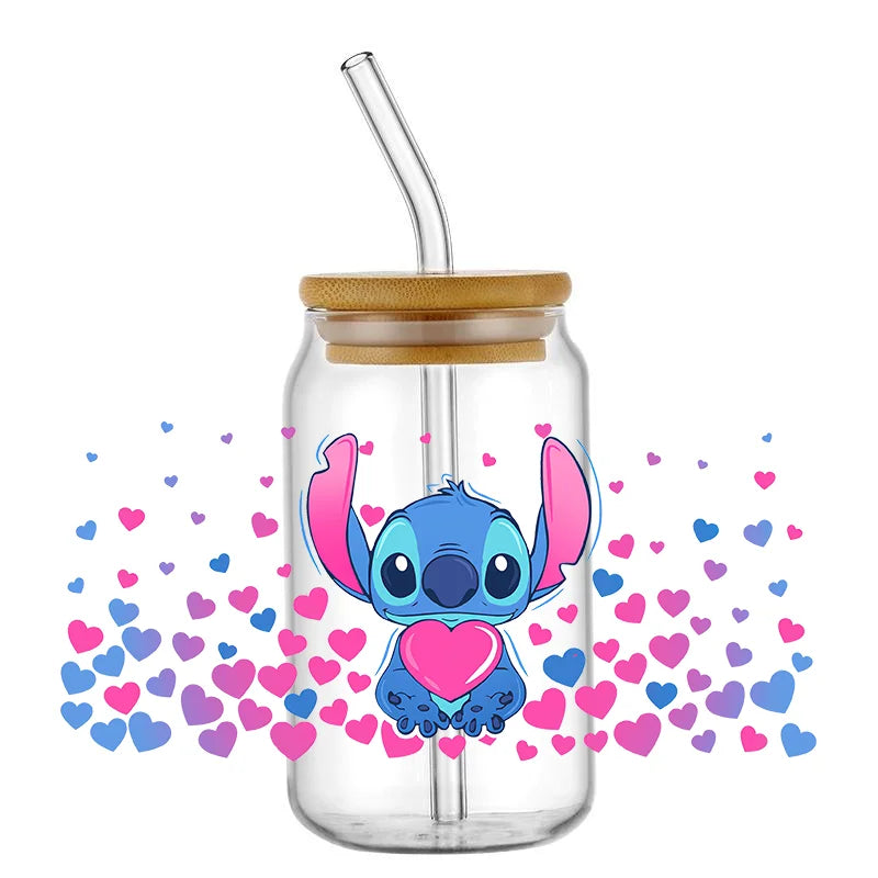 Cartoon Stitch 3D Transfer Sticker