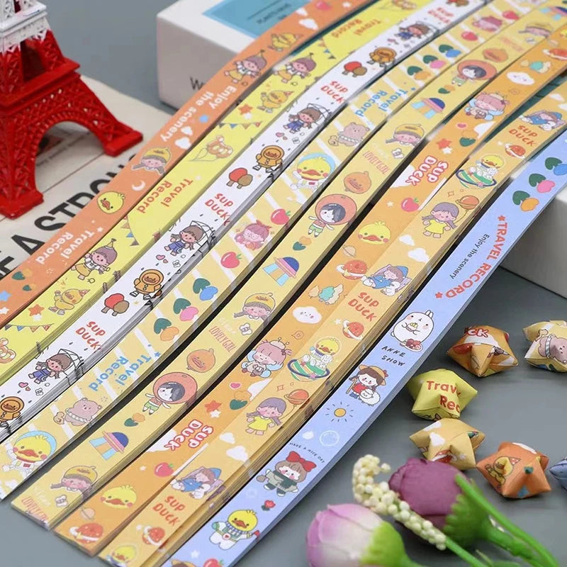 540 Sheets Lucky Star Origami Paper Strips
