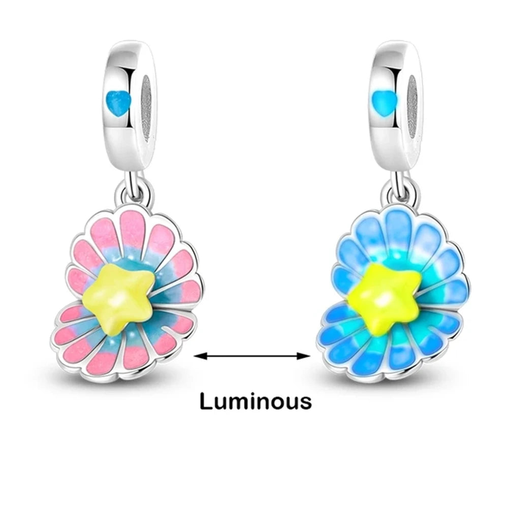 Chameleon, Luminous Firefly & Butterfly Charms