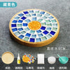 Handmade DIY Mosaic Cup Mat – Bamboo Heart & Square Coaster Craft Kit, Parent-Child Educational Creative Handicraft Toys