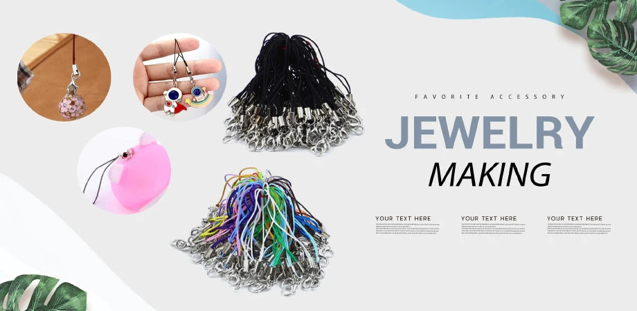 Jump Rings Set (3–10mm, 8 Colors) for Jewelry Making