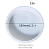 60cm Oversized Ocean Round/Rectangle Resin Table Mold – Silicone River Table Epoxy Casting Mold for Furniture & DIY Decor