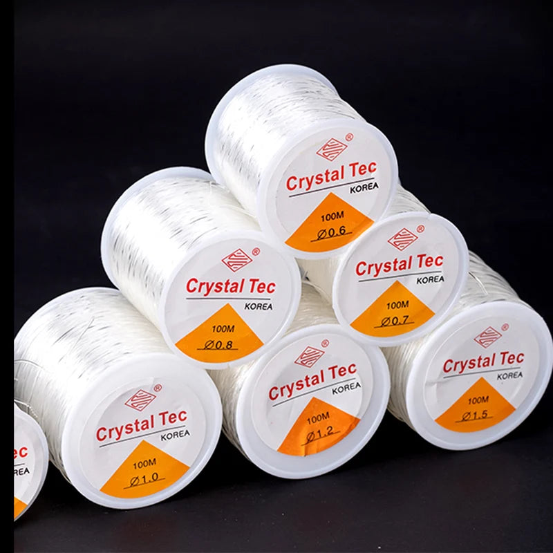 100m Crystal Elastic Beading Thread