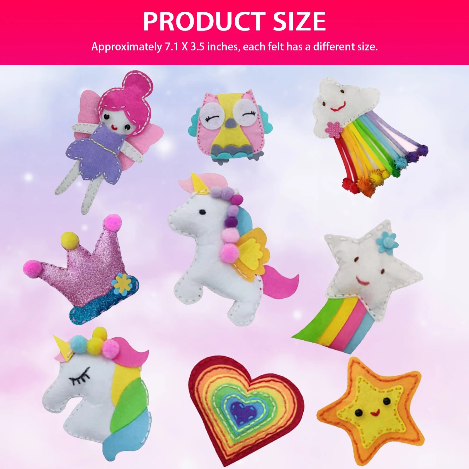 5/9Pcs Kids DIY Sewing Kit