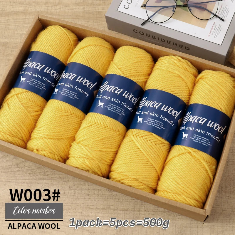500g Alpaca Wool Yarn