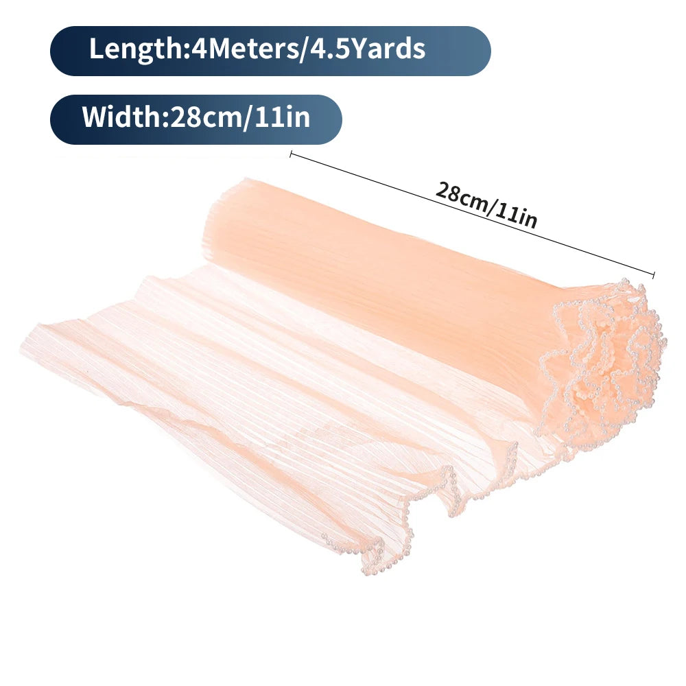 White Floral Bouquet Wrapping Set