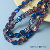 20pcs 11mm Irregular Lampwork Glass Beads – AB Rainbow Color Crystal Beads for DIY Jewelry Making
