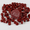 100pcs Vintage Wax Seal Beads – Retro Macaron Gold Sealing Wax for Stamps, Weddings & Crafts