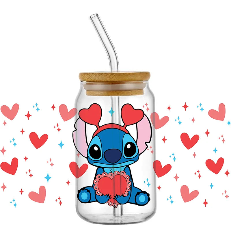 Cartoon Stitch 3D Transfer Sticker