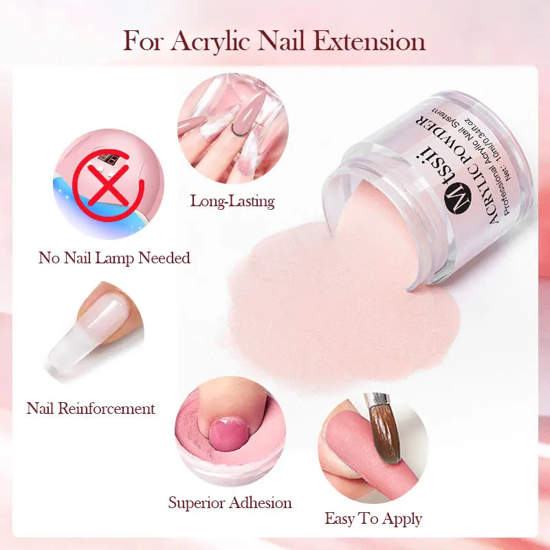 Mtssii 10g Acrylic Powder for Nail Extension