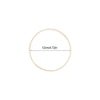 5Pcs Wooden Bamboo Hoops – DIY Dream Catcher Rings for Crafts, Wall Hanging, Wedding & Party Decorations