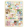 200pcs Mood Graffiti Sticky Notes – 4 Styles Ancient Morning Theme for DIY Diary, Handbook & Phone Case Decor