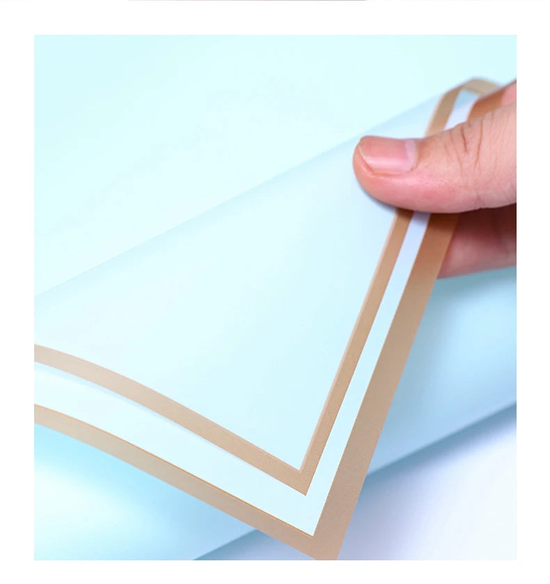 10 Sheets Waterproof Flower Wrapping Paper