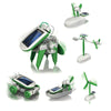 6-in-1 Solar Power Robot Kit – DIY Educational Science Toy for Kids, Assembling Ship, Fan, Windmill, Car & More