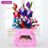 DIY Montessori Flower Toy Craft Set – Non-Weaving Flowerpot Arts & Crafts Educational Toy for Kids