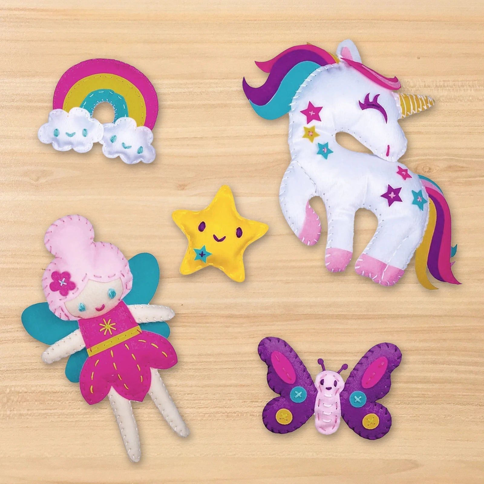 5/9Pcs Kids DIY Sewing Kit