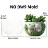 Mountain Relief Silicone Mold – Succulent Plant Flowerpot, Resin Mold for Storage Box, Candle Cup, Flowing Water Stream DIY Crafts