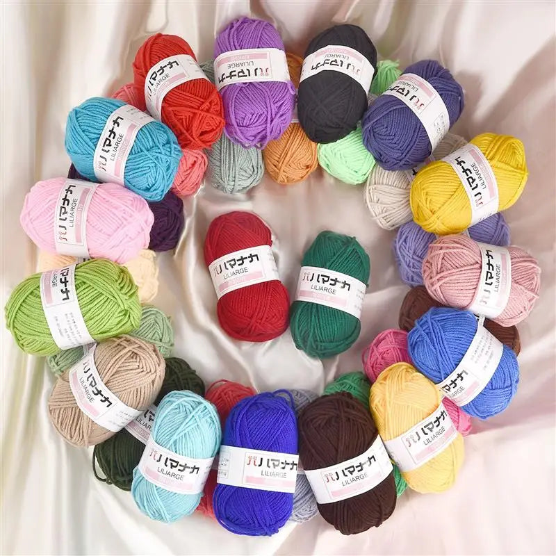 25g Soft Milk Cotton Yarn