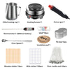 Candle Making Kit – Pouring Pot with Wax Melting Hot Plate & Supplies for DIY Handmade Wax Candles