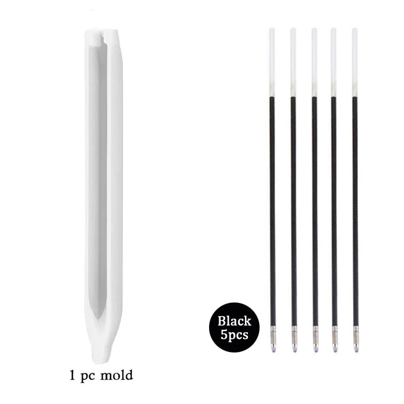 Transparent Pen Silicone Mold Set