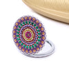 DIY Mandala Diamond Painting Compact Mirror Kit