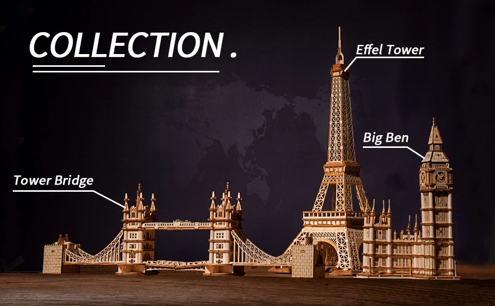 Robotime 3D Wooden Puzzle