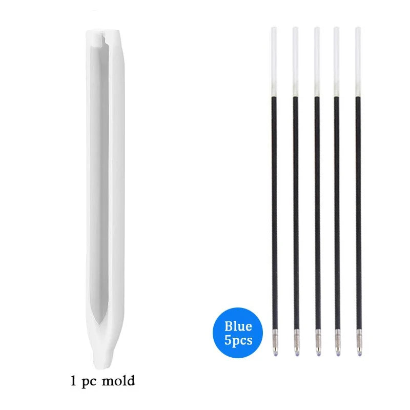 Transparent Pen Silicone Mold Set