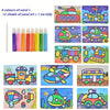 Children’s Sand Painting Set – Colored Sand DIY Scraping Art Kit for Boys & Girls, Handmade Creative Toys