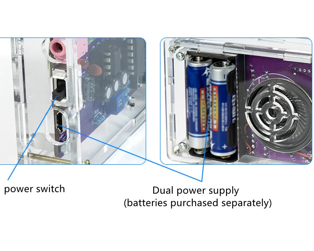 DIY FM Radio Kit with Digital Display (87–108MHz)