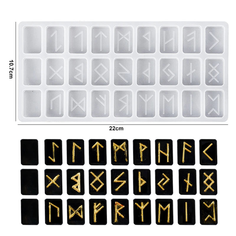 Alphabet Keychain Molds