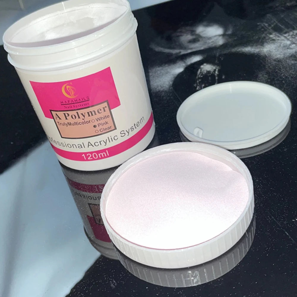 120ml EMA Acrylic Liquid & Pink Builder Powder Set