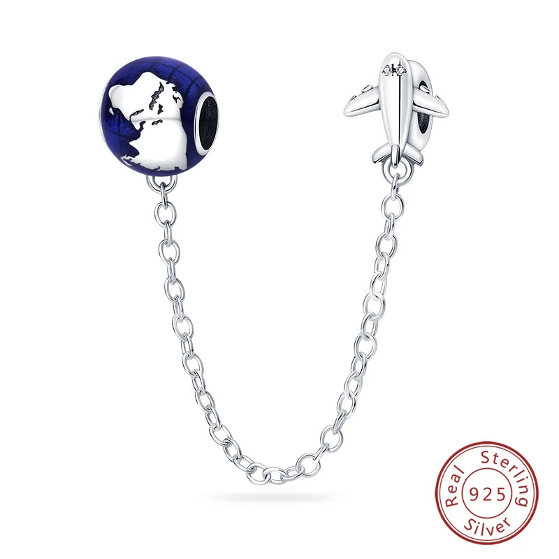 S925 Silver Luminous Firefly & Star Charms (3mm)