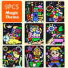 DIY Magic Transfer Painting Kit – Kids Arts & Crafts Educational Cartoon Drawing Toys