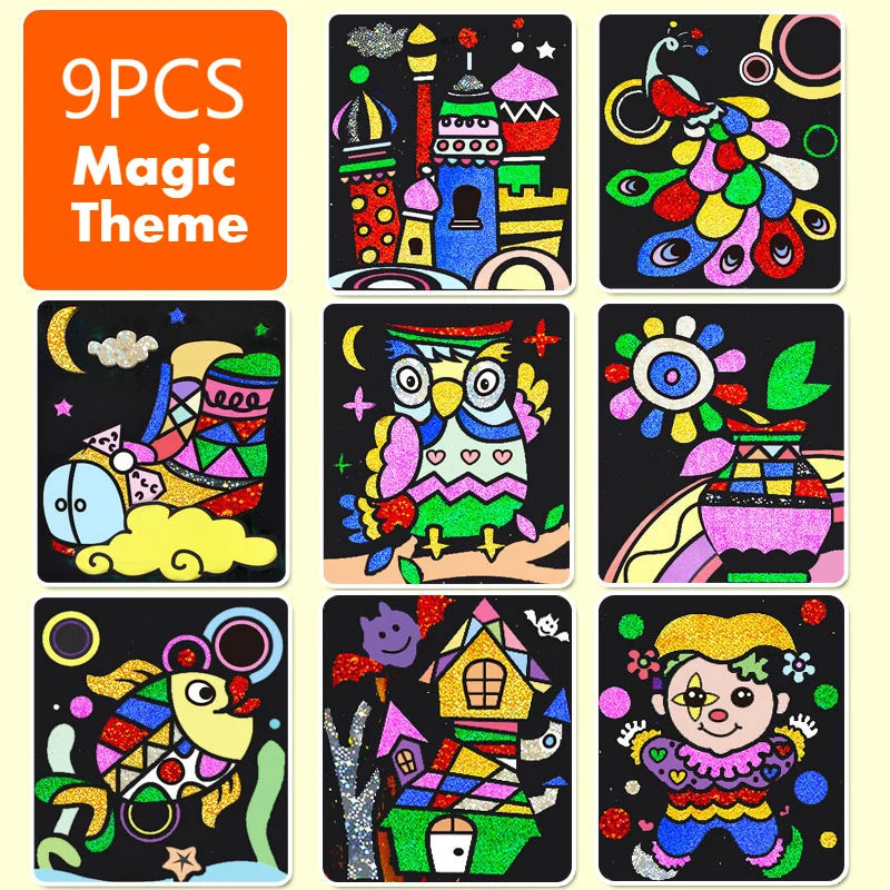 DIY Magic Transfer Painting Kit