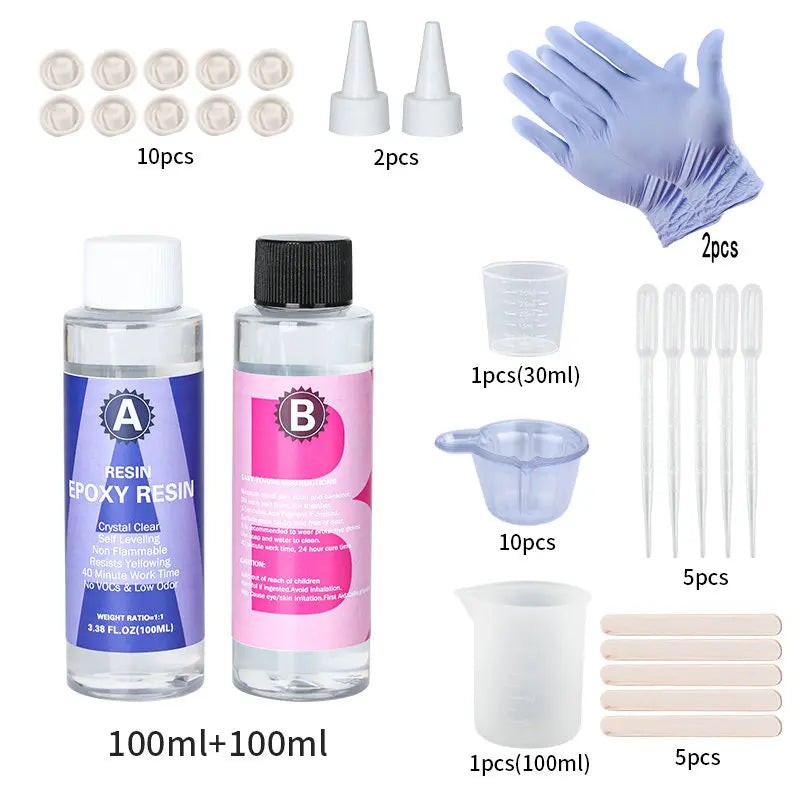 1:1 Crystal Clear Epoxy Resin Kit