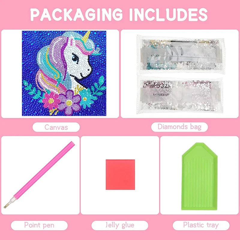DIY 5D Diamond Painting Kit for Kids