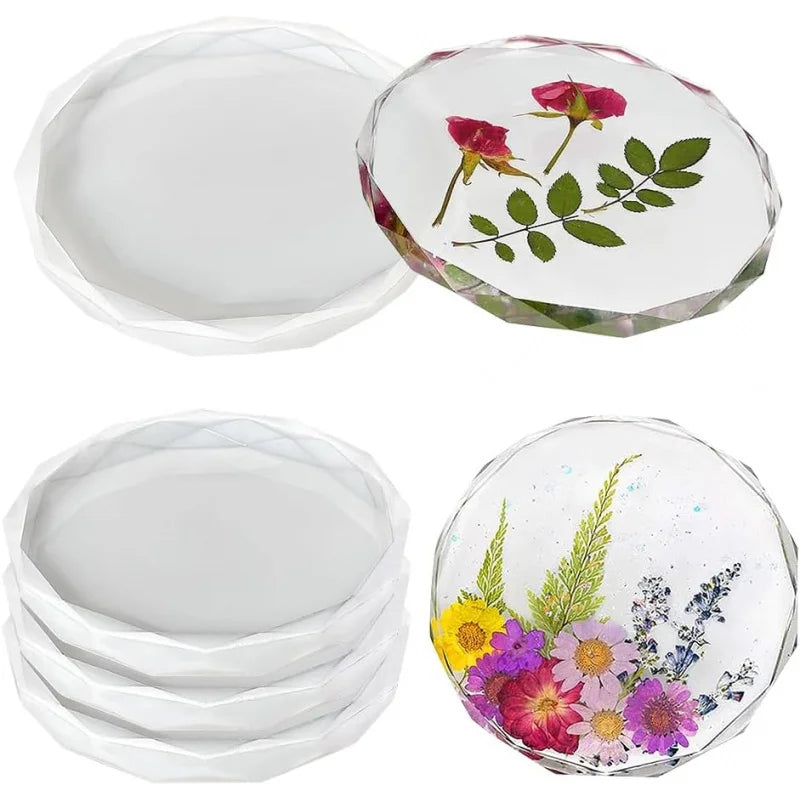 4-Pack Resin Coaster Molds