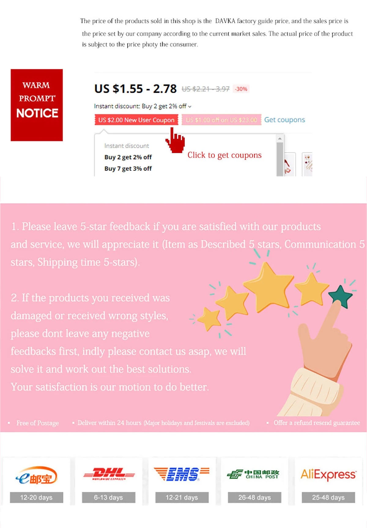 3M Alloy Link Chain with Clasps & Jump Rings