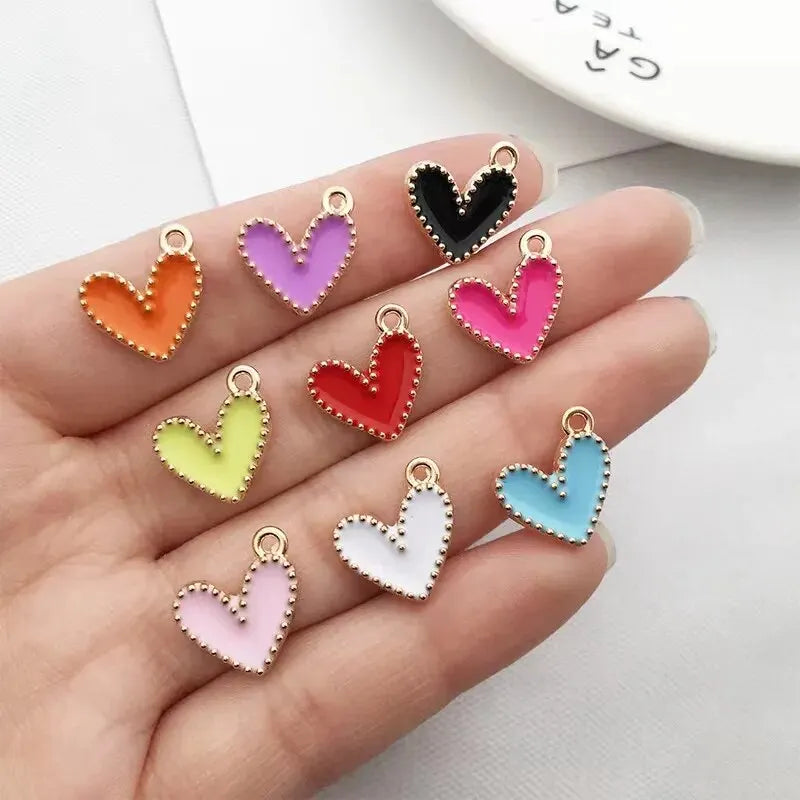30/50pcs Random Conch Shell & Starfish Alloy Jewelry Accessories