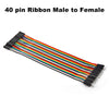 40–120pcs Dupont Jumper Wire Set (10–30cm, Male/Female)