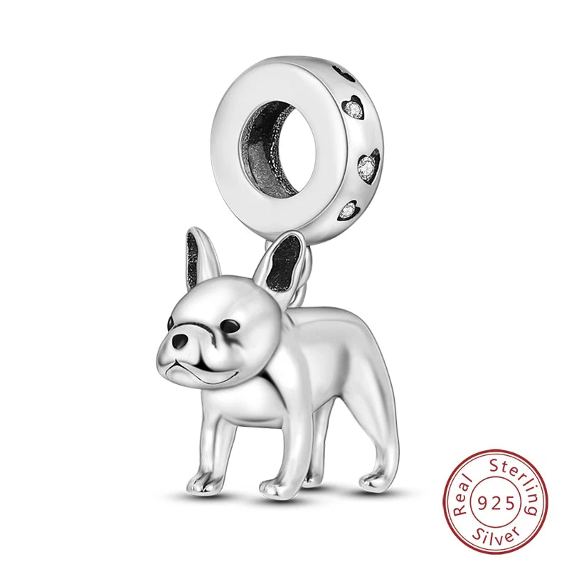 S925 Silver Luminous Firefly & Star Charms (3mm)