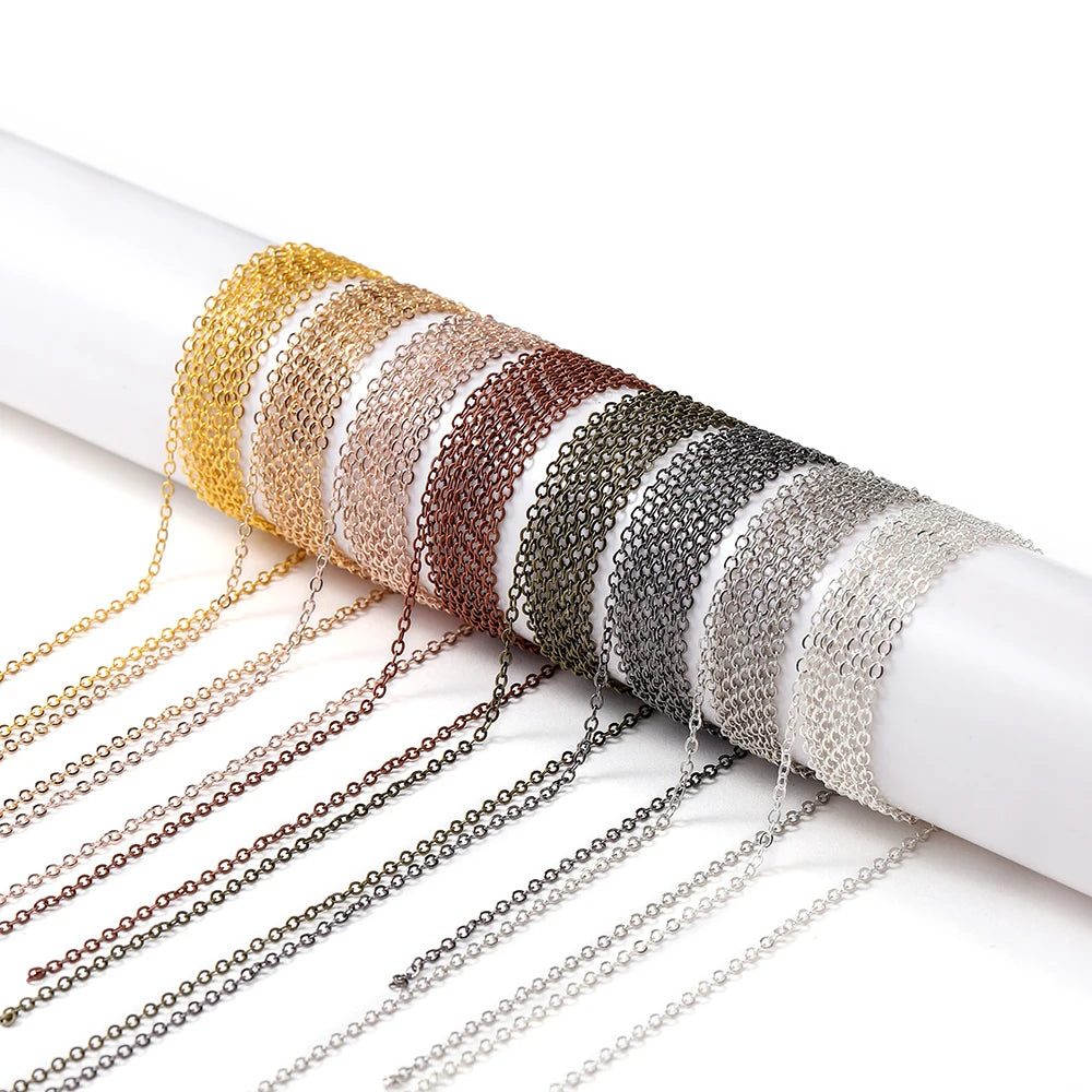 3M Alloy Link Chain with Clasps & Jump Rings