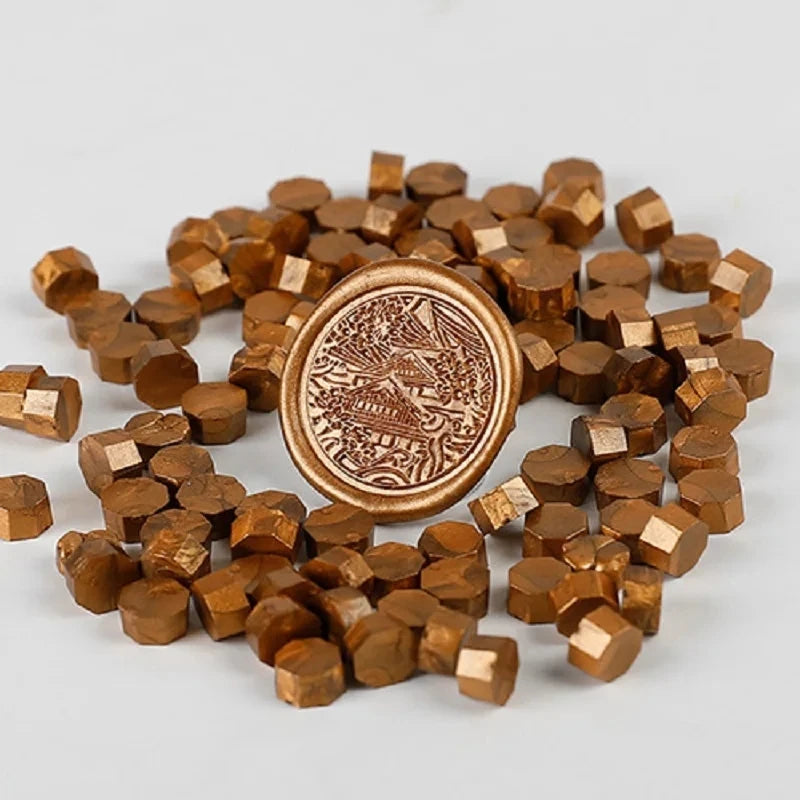 100pcs Vintage Wax Seal Beads