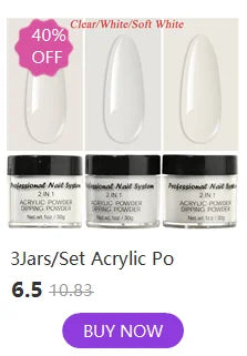 120ml EMA Acrylic Liquid & Pink Builder Powder Set