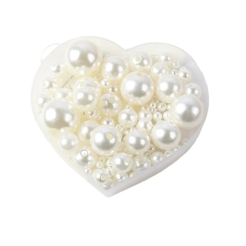 500pcs Imitation Pearl Beads with Hole (3–10mm)