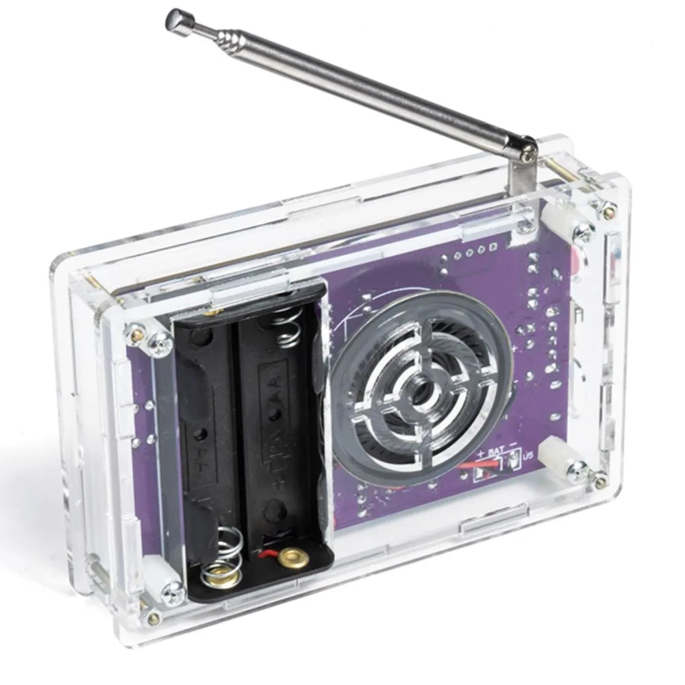 DIY FM Radio Kit with Digital Display (87–108MHz)